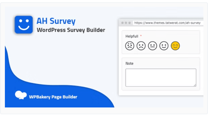 AH Survey - Survey Builder With Multiple Questions Types