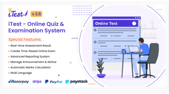 iTest - Online Quiz & Examination System - Codecanyon Free