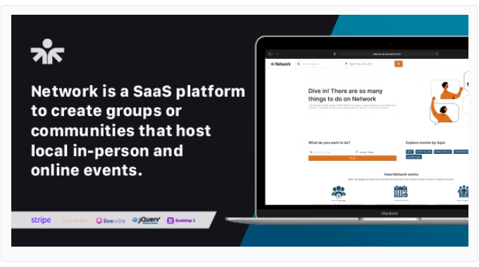 Network (SaaS) - Event & Community Management Platform