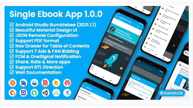 Single Ebook App - Codecanyon Free Download