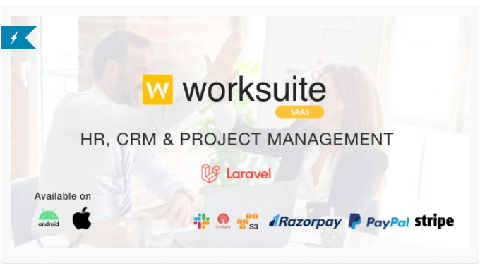 Worksuite Saas - Project Management System