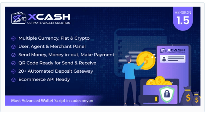 Xcash - Ultimate Wallet Solution - Codecanyon Free Download