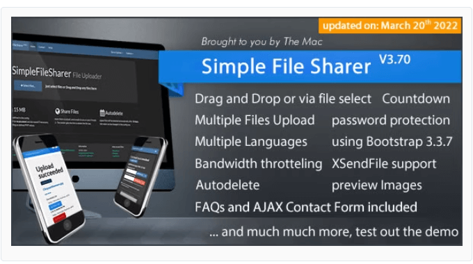 Simple File Sharer - Codecanyon Free Download