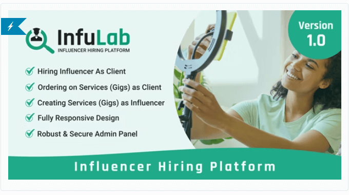 InfuLab - Influencer Hiring Platform