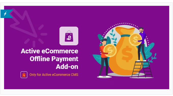 Active eCommerce Offline Payment Add-on – Module